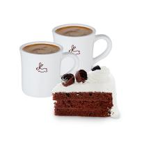 한스케익 가나슈 조각+HOT아메리카노 2잔