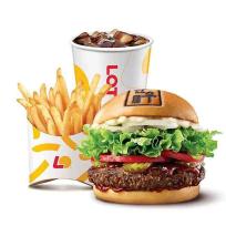 롯데리아 한우불고기버거 세트