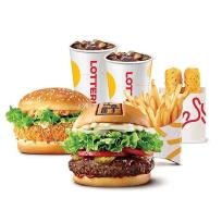 롯데리아 한우연인팩