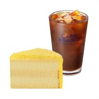 파리바게뜨 마이넘버원 고구마 조각 케이크+아이스 아메리카노 1잔