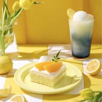 블루 레몬 그라니따+카사타 레오(조각)