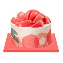 배스킨라빈스 더 듬뿍 복숭아 케이크