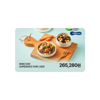 베베쿡 영양반찬 -키즈식 55~120g x 48팩 교환권