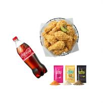 BHC 콰삭톡 스틱+콜라1.25L