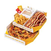 맘스터치  핫치즈 투계더 박스