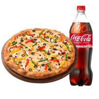 피자헛 베지 러버 오리지널L + 콜라 1.25L